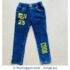 2-3 years Jeans (Blue with Neon Print)