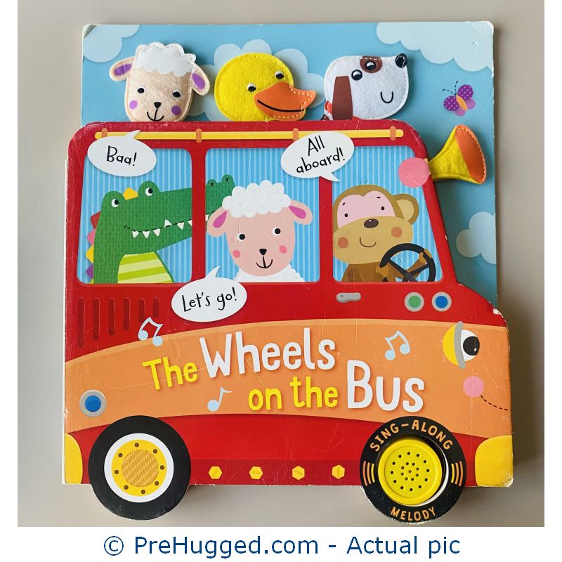 Buy preloved The Wheels on the Bus Sound Book with Felt Animals -  