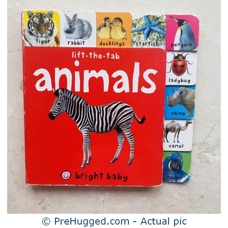 Bright Baby Lift-the-Tab: Animals Board book