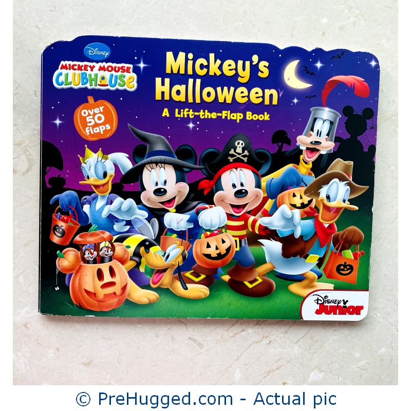 Mickey Mouse Clubhouse Mickey’s Halloween Board book ? Lift the flap