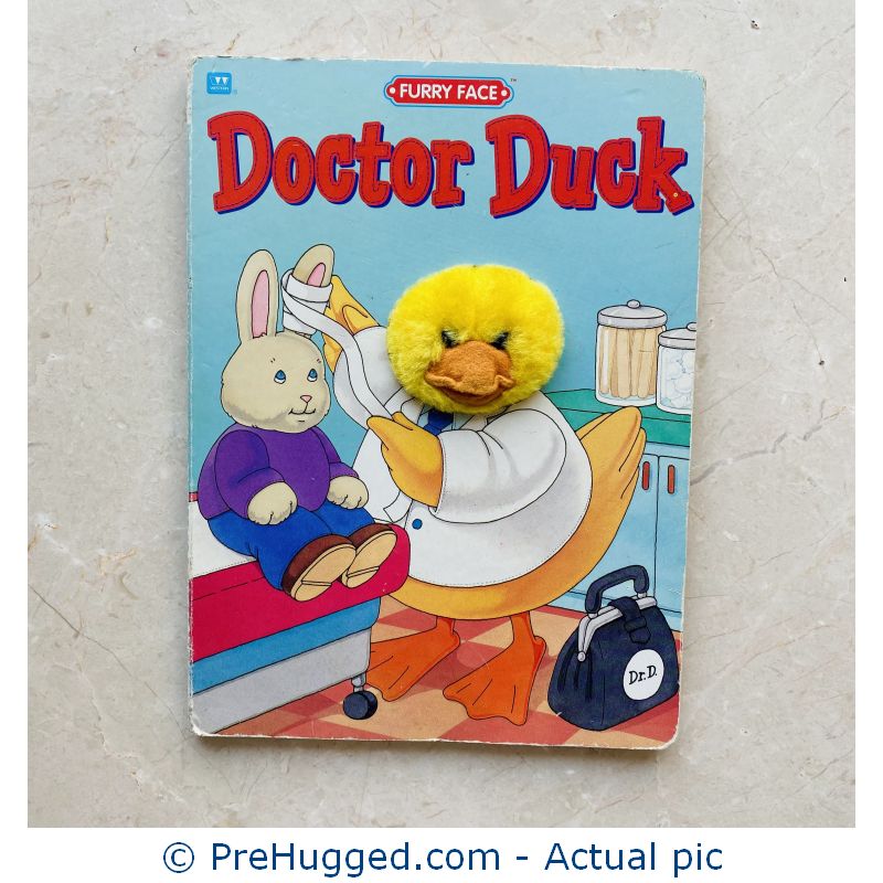 Doctor Duck Furry Faces Puppet Book