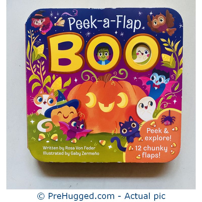 Peek-a-Flap Boo Board book