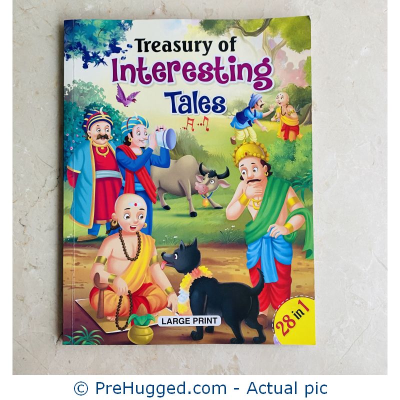 Treasury of Interesting Tales – LARGE PRINT 28 in 1