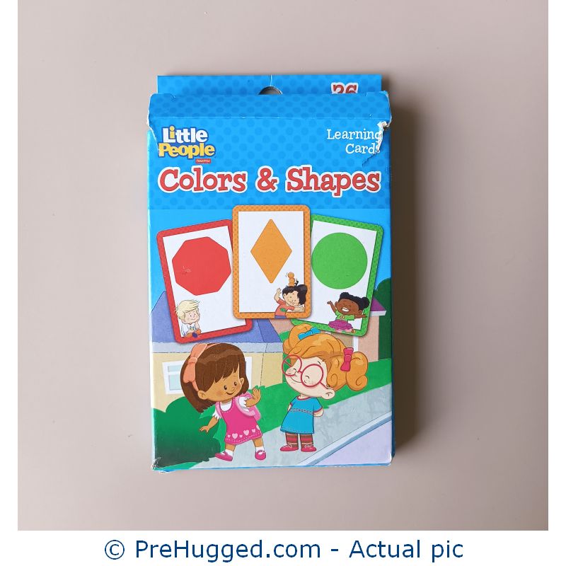 Little People Colors & Shapes Flashcard