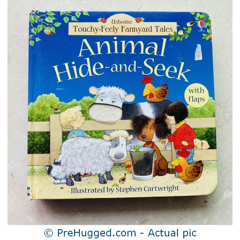 Buy preloved Animal Hide and Seek (Usborne Farmyard Tales Touchy-Feely)  Board book 