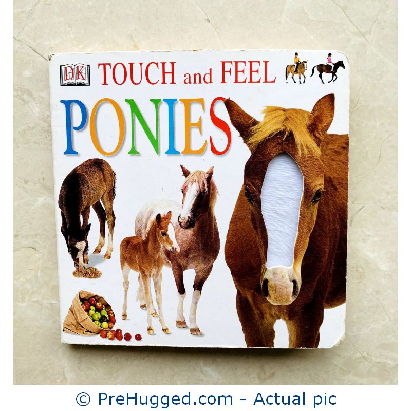 DK Touch and Feel Ponies Board Book