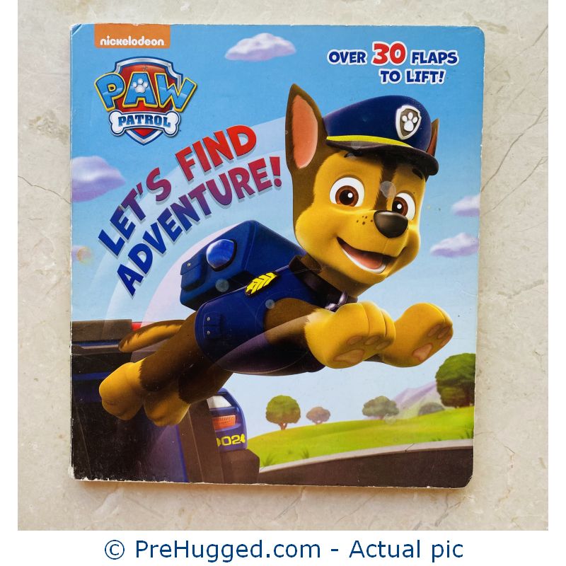Let’s Find Adventure! (Paw Patrol) Board book – Lift the flap