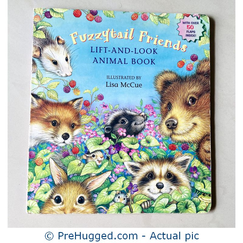 Fuzzytail Friends Lift-and-Look Animal Book