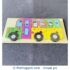 Wooden Chunky Jigsaw Puzzle Tray - School Bus