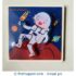 Wooden Chunky Jigsaw Puzzle - Astronaut