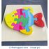 Wooden Chunky Jigsaw Puzzle Tray - Fish