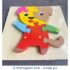 Wooden Chunky Jigsaw Puzzle Tray - Puppy