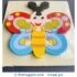 Wooden Chunky Jigsaw Puzzle Tray - Butterfly