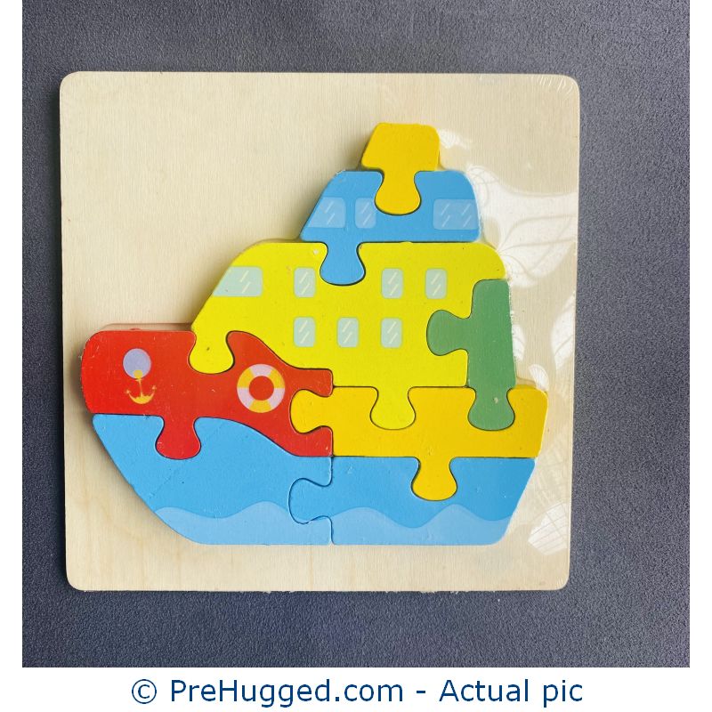 Wooden Chunky Jigsaw Puzzle Tray – Ship