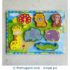 Wooden Zoo Animals Chunky Puzzle