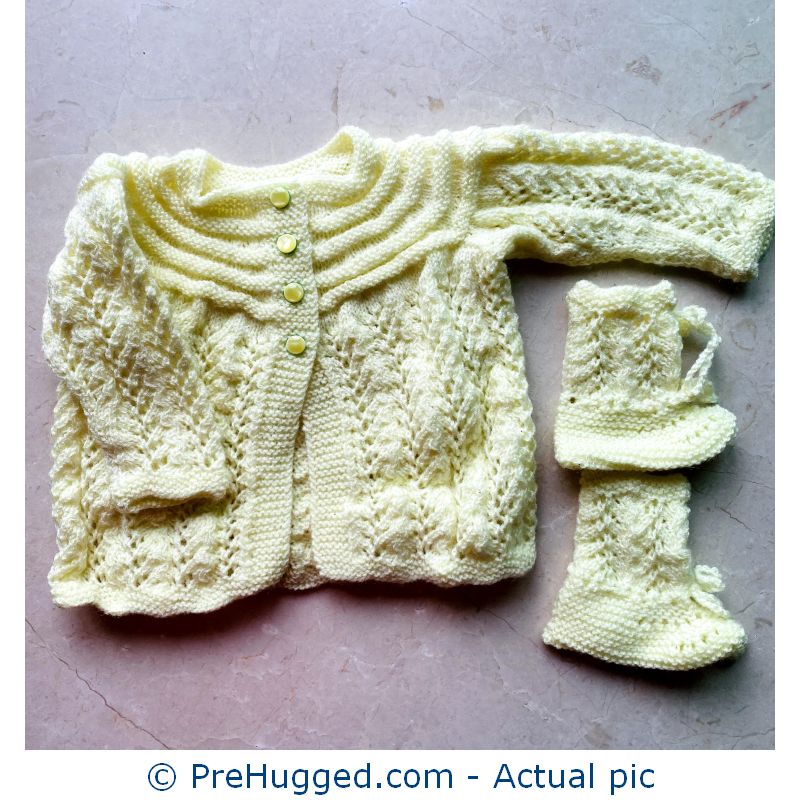 3-6 months Yellow Sweater