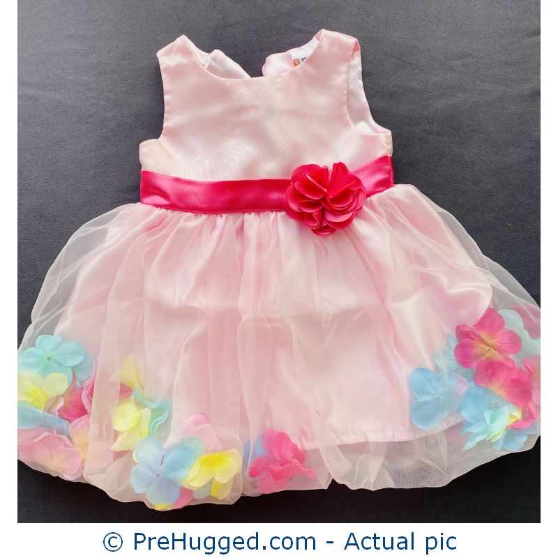 12-18 months Pink Flower Dress