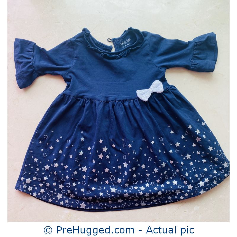 12-18 months Baby Oye Blue Dress