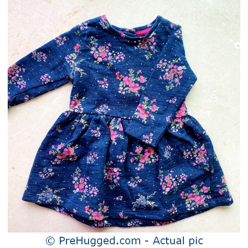 3-6 months Blue Floral Dress