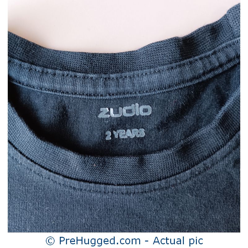 Buy preloved 1-2 years Zudio Black T-shirt 