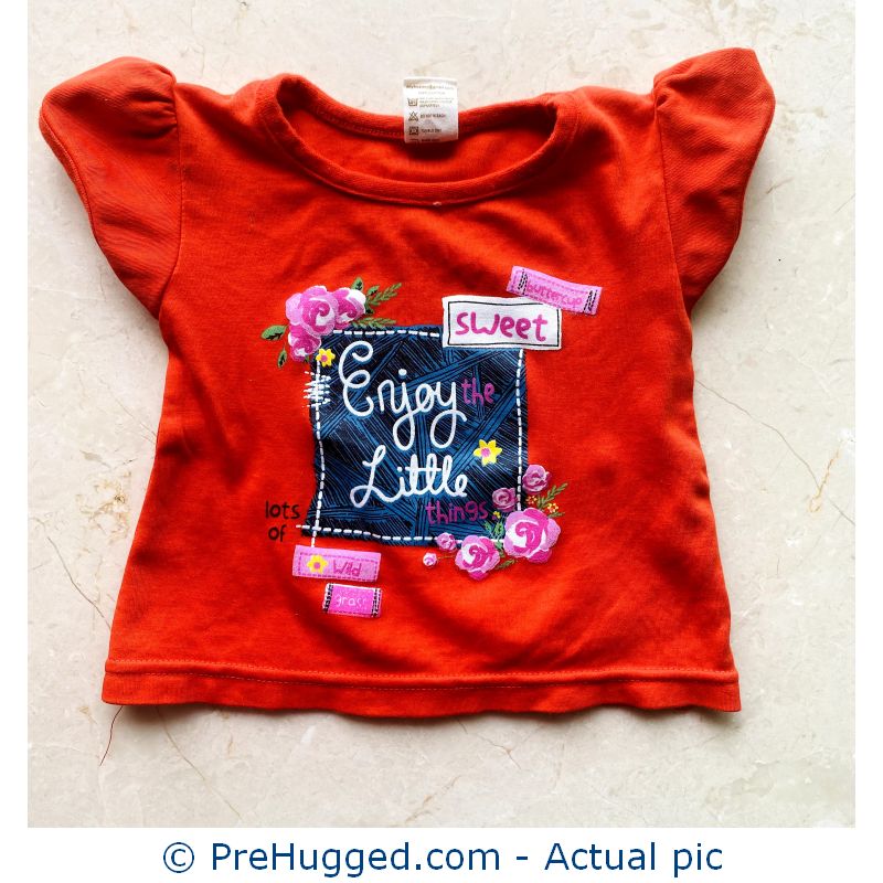 6-12 month Red Tshirt