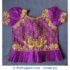 3-4 years Yellow Purple Traditional Dress