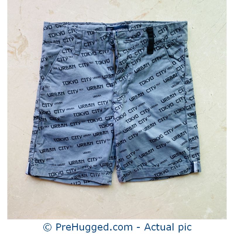 3-4 years Blue Cotton Shorts