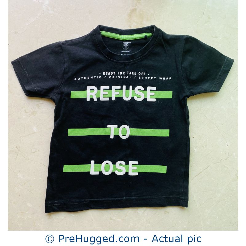 2-3 years Refuse to Lose T-shirt
