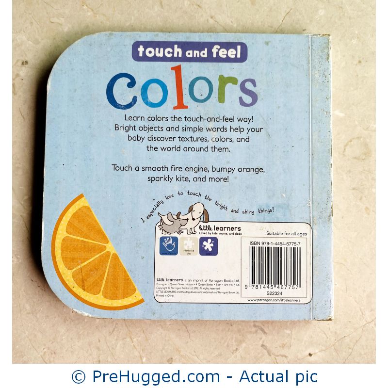 Colors Touch and Feel Board book 4