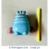 Crayfish Press and Go Cute Animal Toy - Blue