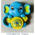 Elephant Drum Music and Light Toy - Blue