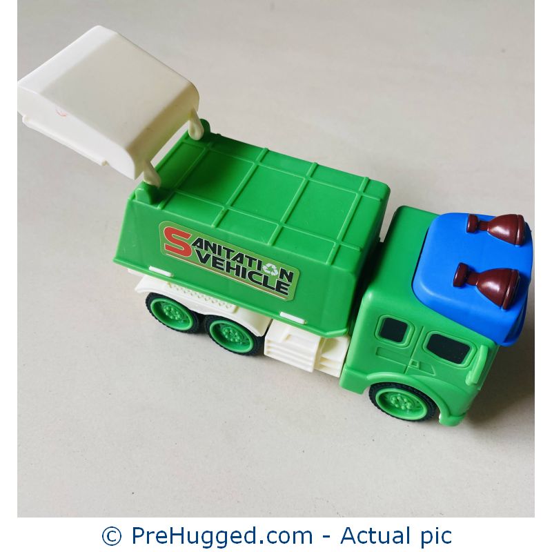 Friction Powered Engineering Vehicle Toy –  Sanitation Truck