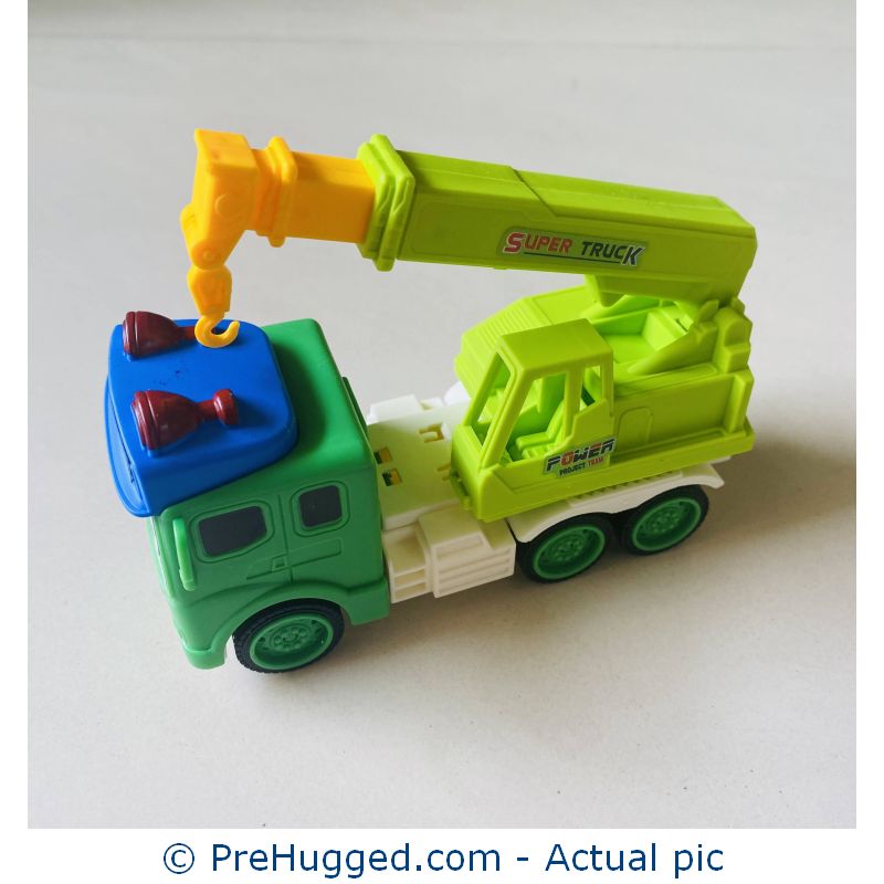 Friction Powered Engineering Vehicle Toy –  Crane
