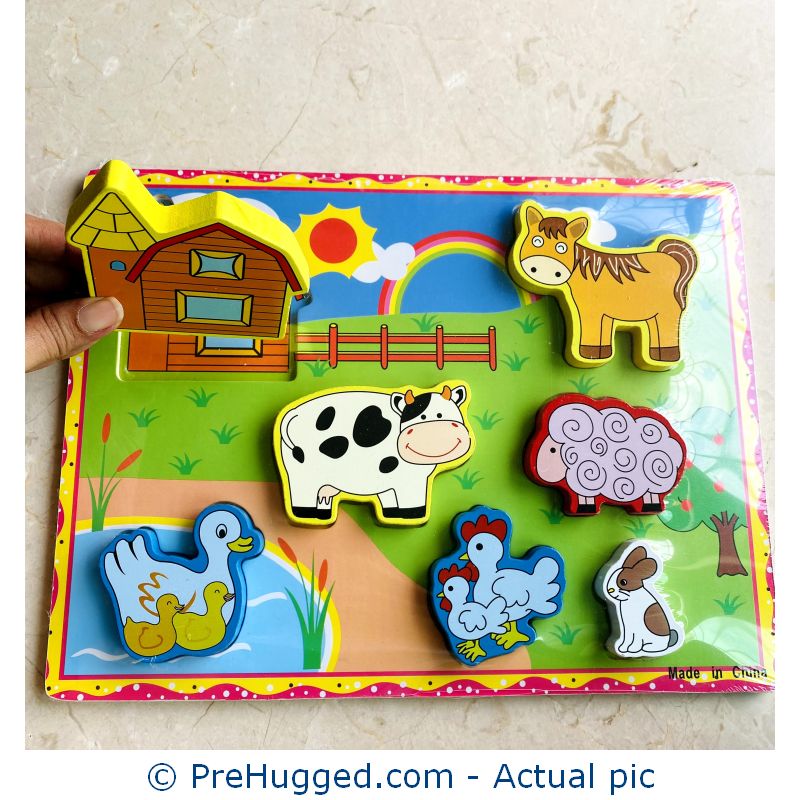 Farm Animals Chunky Puzzle 4