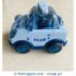 Friction Police Car with Figurine
