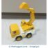 Excavator Yellow Truck - Friction Powered