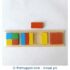 Geometric Square Fractions Tray