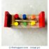 Wooden Hammer and 6 Peg Toy Pounding Bench