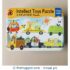 Intellect Wooden Jigsaw Puzzle - Animal Vehicles