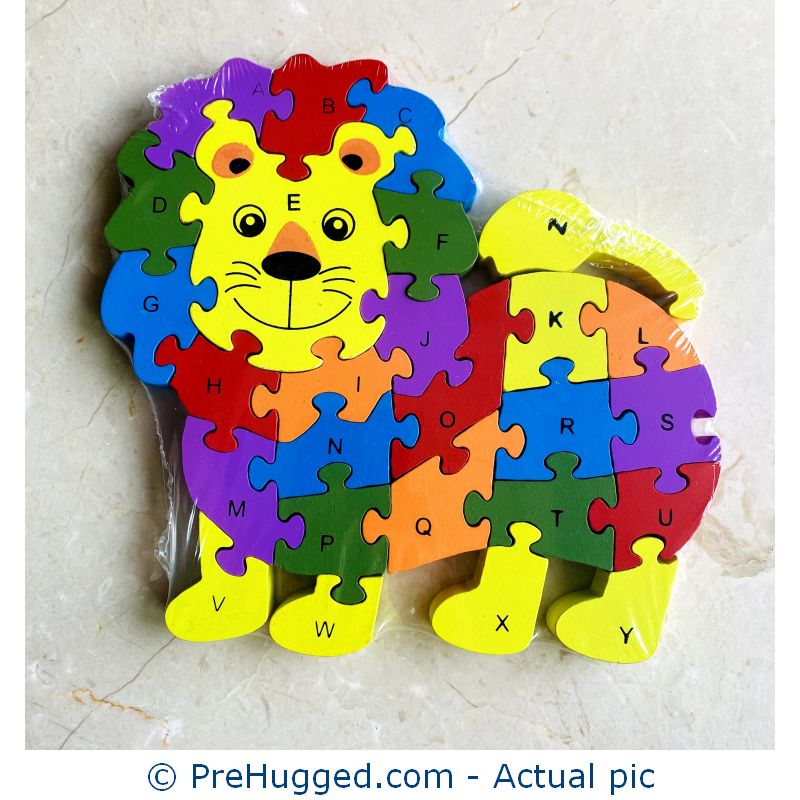 Lion Wooden Block Puzzle
