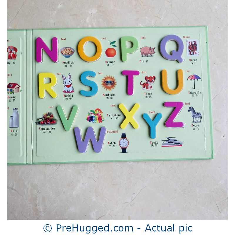 Magnetic Alphabet Learning Book 3