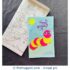 Handmade Mandala Greeting Card - Caterpillar