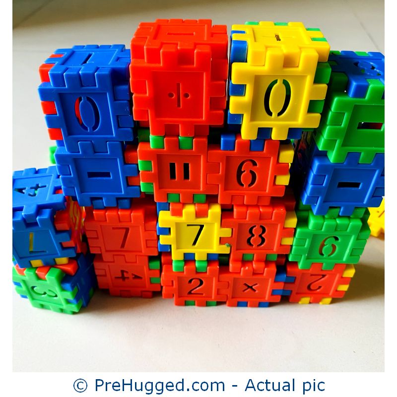 Maths Interlocking Building Blocks
