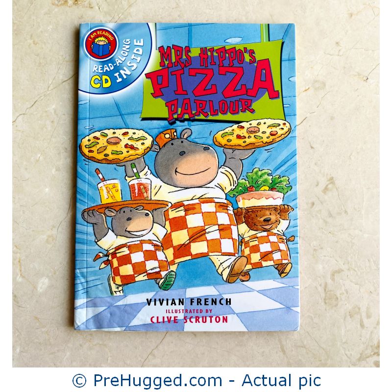 Mrs Hippo’s Pizza Parlour – Paperback Book – with read-along audio CD