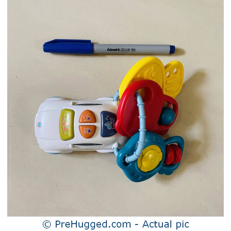 Musical Car Key Rattle Toy 3