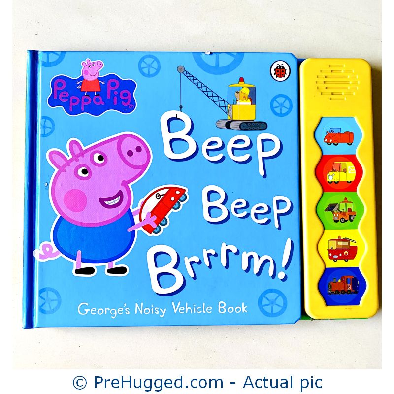 Peppa Pig – Noisy Vehicle Sound Board book