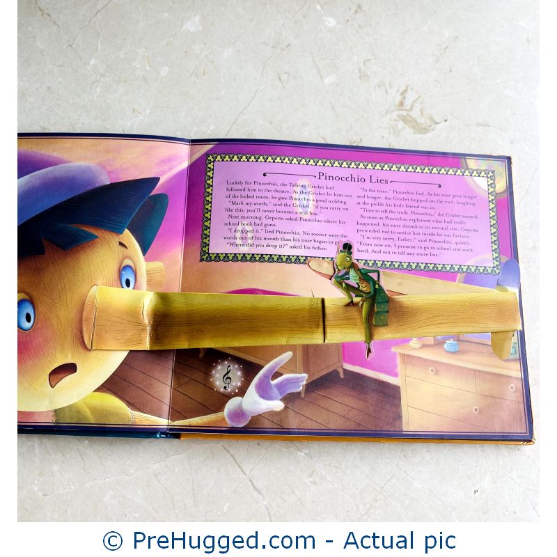 Pinocchio Pop-up Sound Book Hardcover 3