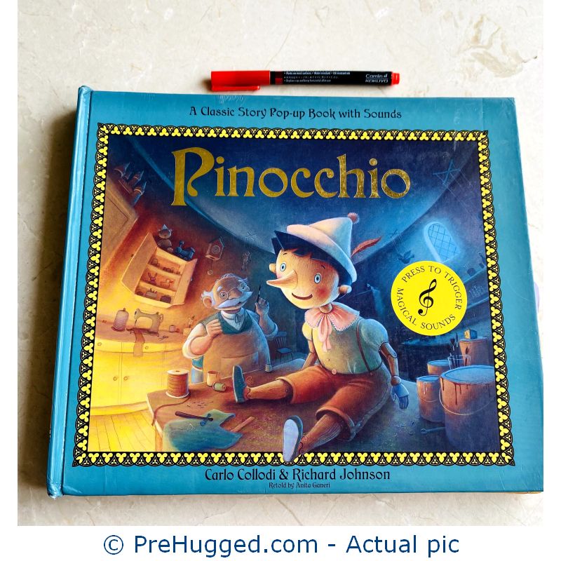 Pinocchio Pop-up Sound Book Hardcover 6