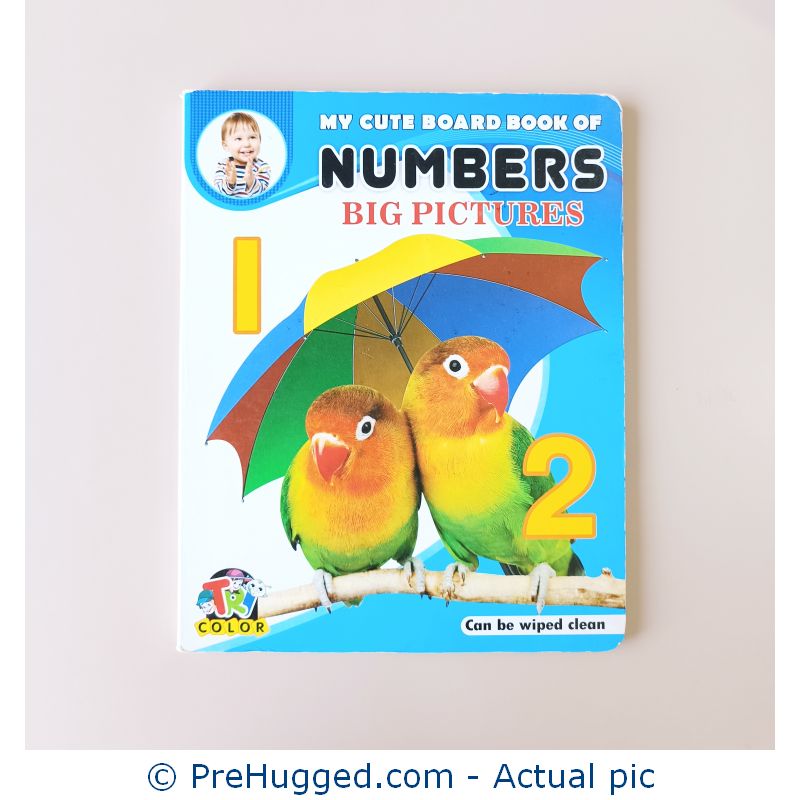 My Cute Board Book Of Numbers Big Pictures