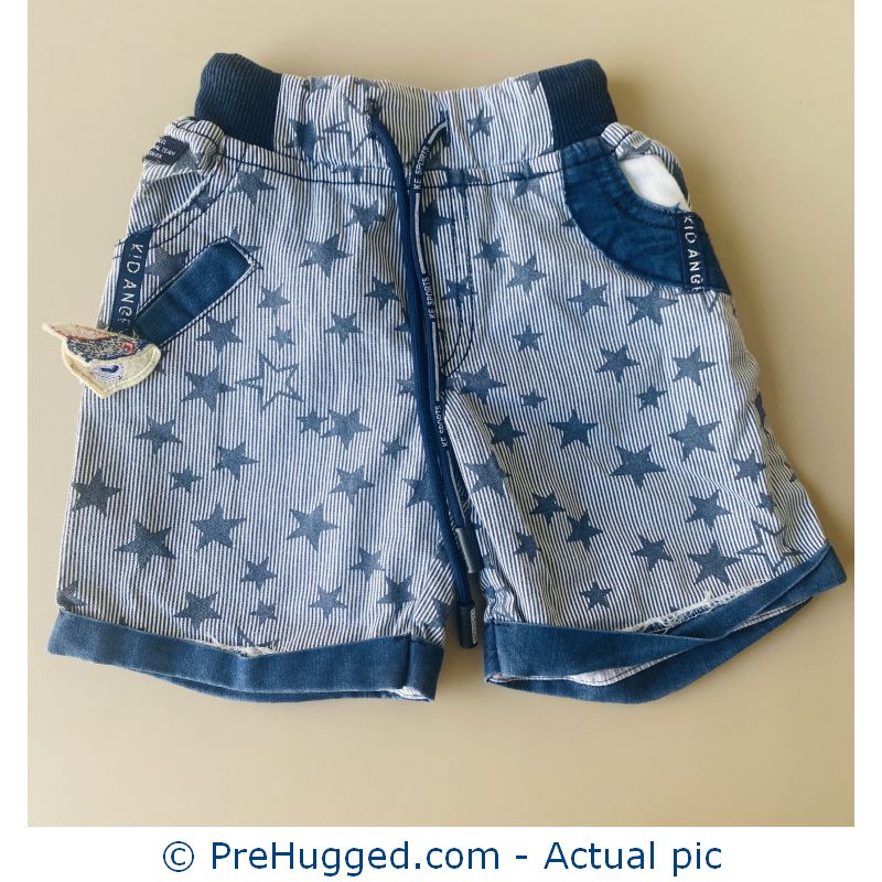 12-18 Months Blue Star Shorts